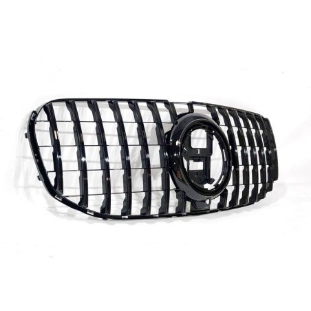 Parrilla Mercedes GLS X167 Look GT Negro Brillante
