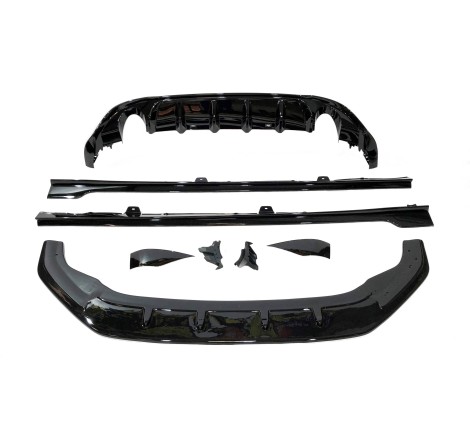 Kit De Carrocería Volkswagen Golf 7.5 GTI Look TCR Brillante Negro