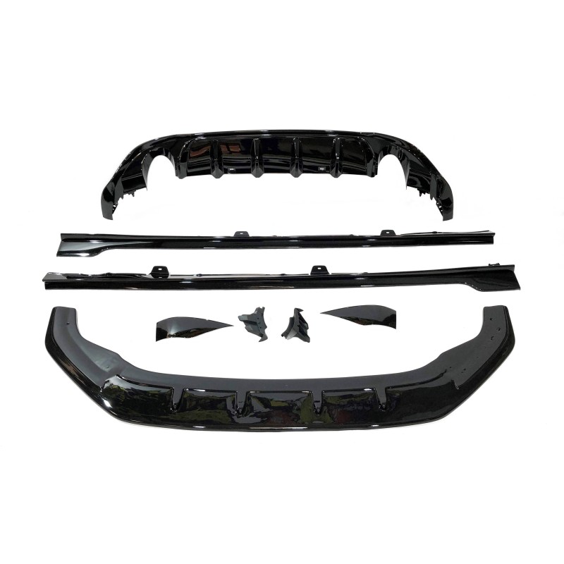 Kit De Carrocería Volkswagen Golf 7.5 GTI Look TCR Brillante Negro