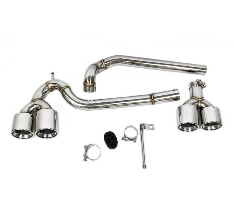 Paraurti Posteriori BMW F10 10-16 Look M5  Scarico