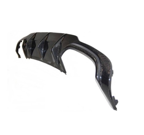 Mercedes W204 4 Porte / Coupe 2011-2014 C63 Diffusore Posteriore In Carbonio