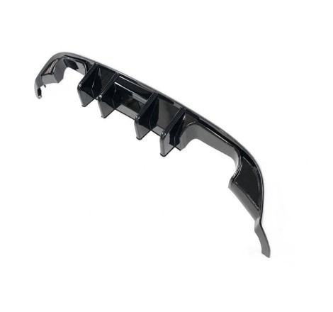 Diffusore Posteriore Volkswagen Golf 7.5 Nero lucido