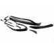 Front Spoiler Mercedes W117 Facelift 2017+ Look AMG A45 Glossy Black