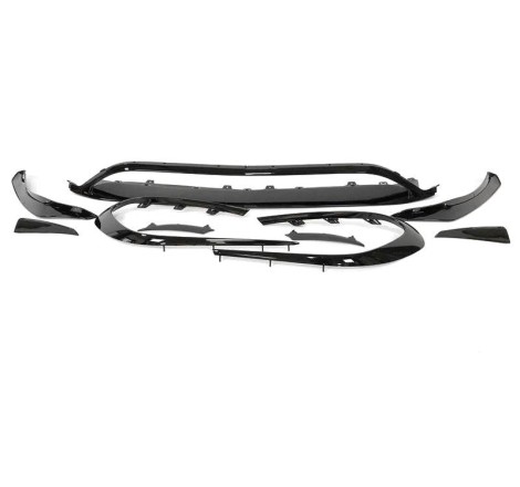 Front Spoiler Mercedes W117 Facelift 2017+ Look AMG A45 Glossy Black