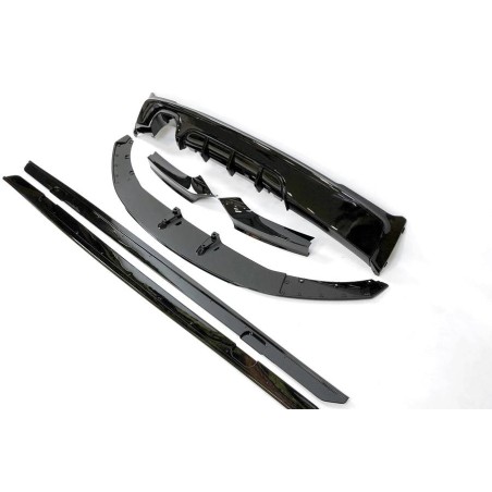 Kit Estetici BMW F22 / F23 M Performance Nero lucido 1 Scarico