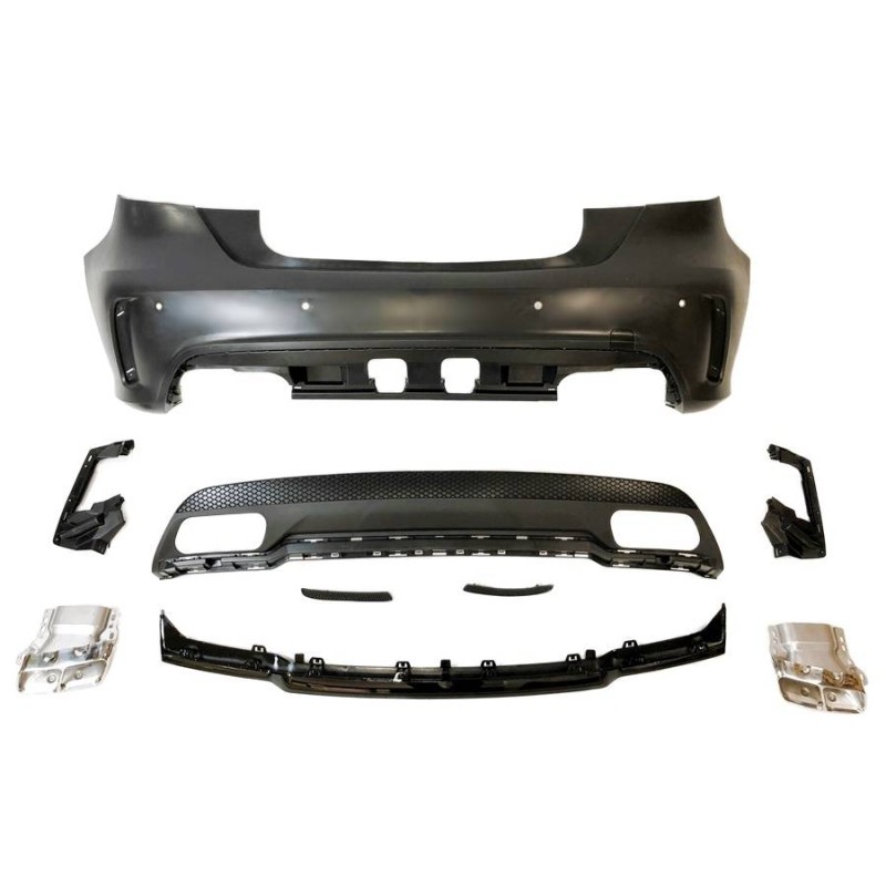 Rear Bumper Mercedes W176 2012-2015 A45 Look AMG