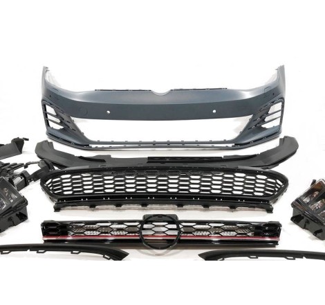 Paragolpes Delantero Volkswagen Golf 7 3/5P 12-16 look 7.5 GTI