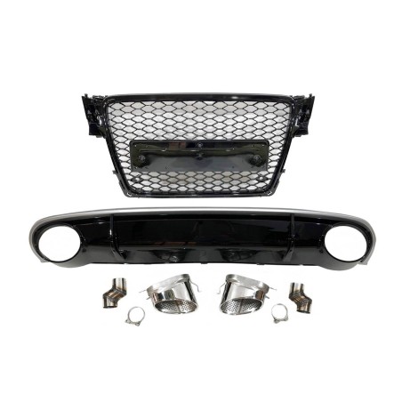 Kit De Carrocería Audi A4 Look RS4 B8 2009-2012