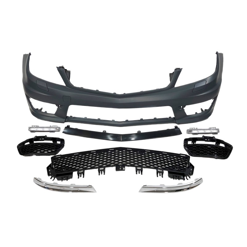 Paraurti Anteriore Mercedes W204 Coupe / 4 Porte 2007-2013 AMG look C63