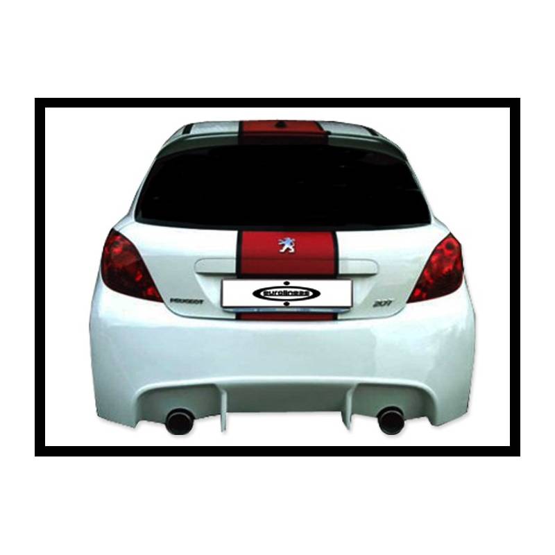 Rear Bumper Peugeot 207 Bimar Tuning