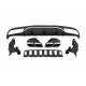 Rear Diffuser Mercedes W205 2014-2018 Coupe AMG Look C63 ABS