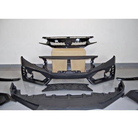 Kit De Carrocería Honda Civic MK10 Hatchback 2016+ look Type R ABS