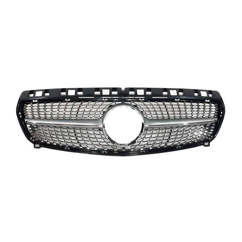 Front Grill Mercedes W176 2012-2015 Look Diamond