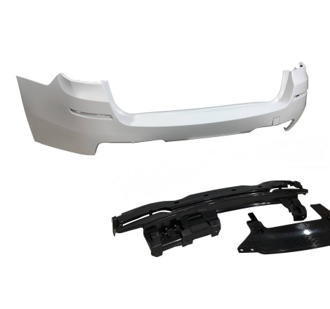 Rear Bumper BMW F11 10-16 Look M-Tech 2 Exhaust