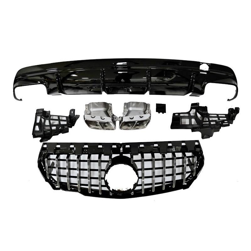 Kit De Carrocería Mercedes CLA W117 2016-2018 4D/SW Style Facelift look A45