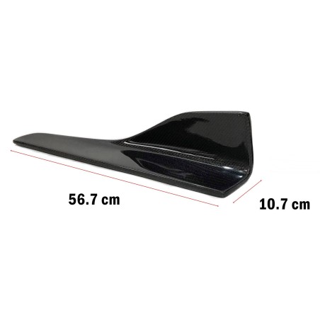 Difusor Taloneras BMW F87Look  M2 / F30 / F31 / F22 / F23 Carbono