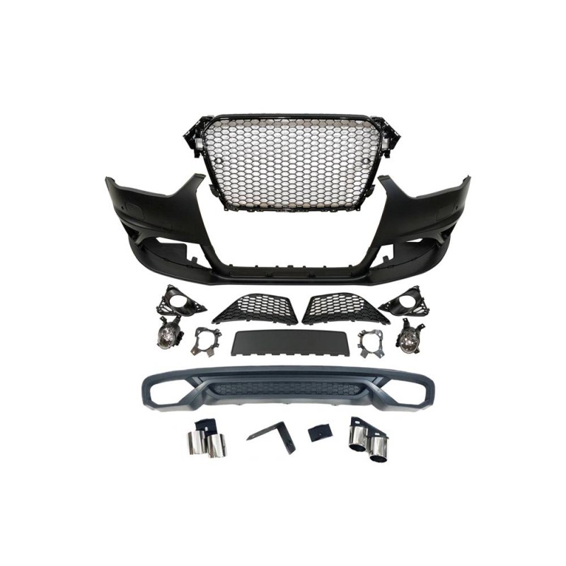 Kit Estetici Audi A4 13-16 Look RS4 B8.5 ABS