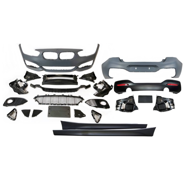 Kit De Carrocería BMW F20 LCI 15-19 look M-Tech 2 Salidas