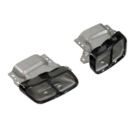 Cola De Escape Mercedes W176/W117 look A45 Black