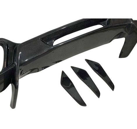 Difusor Trasero Mercedes R190 Coupe Look AMG GT Carbono