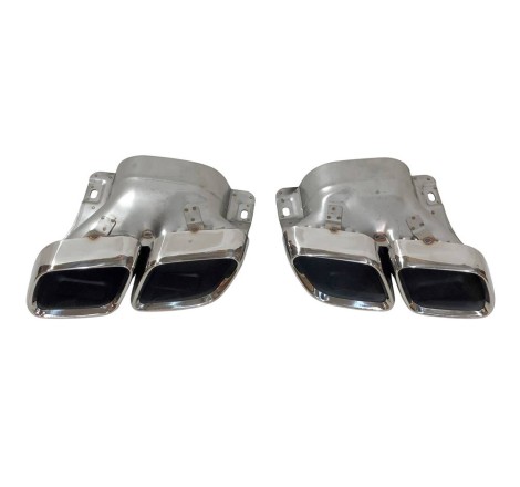 Exhaust Tail Mercedes W205 2019 Chrome