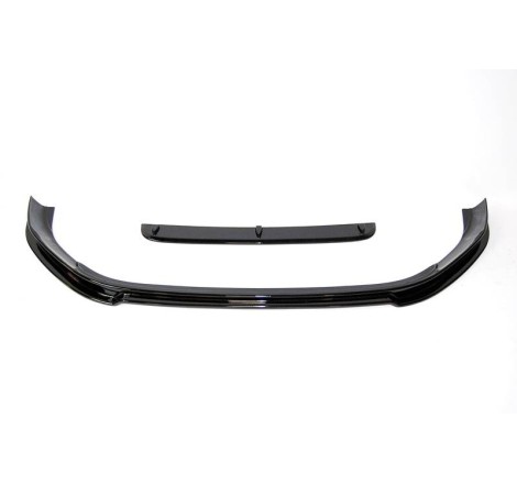 Spoiler Delantero Volkswagen Golf 7 R Negro Brillante