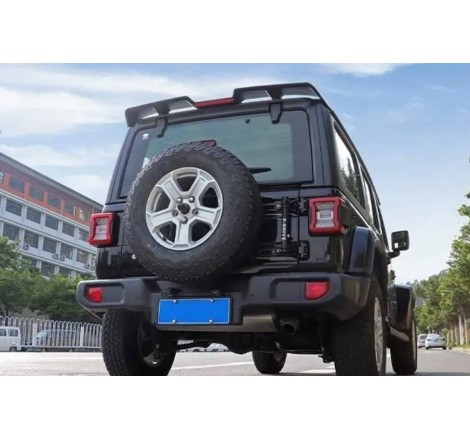 Alettone - Spoiler Jeep Wrangler JK Rubicon 2007-2017 Nero opaco