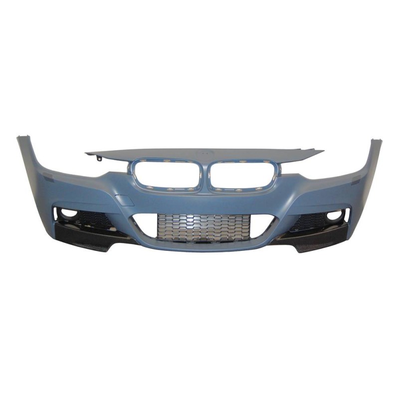 Front Bumper BMW F30 / F31 With Carbon Fibre Tips