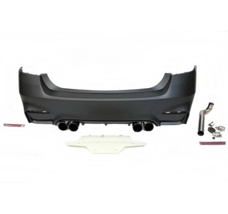 Rear Bumper BMW F32 / F33 / F36 Look M4 Exhaust