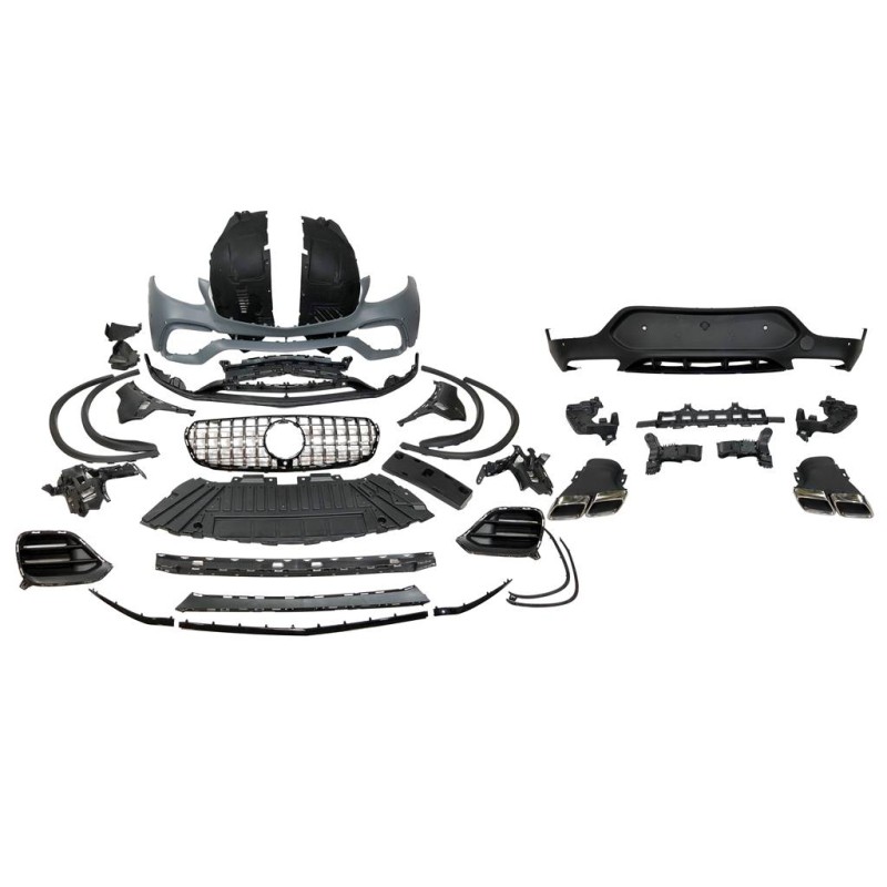 Kit Estetici Mercedes X253 GLC Coupe 2016-2019 look GLC 63 2020