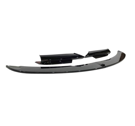 Spoiler Delantero BMW E90 / E91 2005-2008 Look M-Tech Brillante Negro