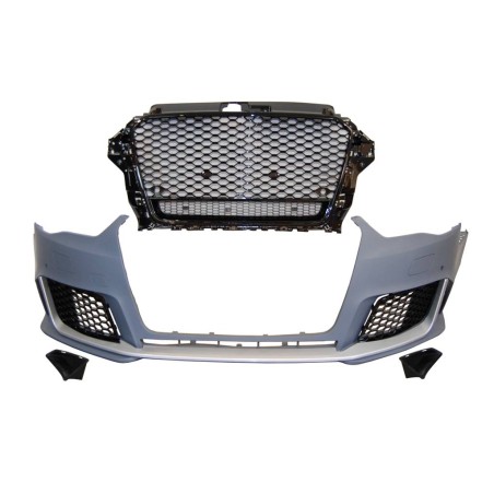 Front Bumper Audi A3 2013-2015 4 Doors / Cabriolet Look RS3