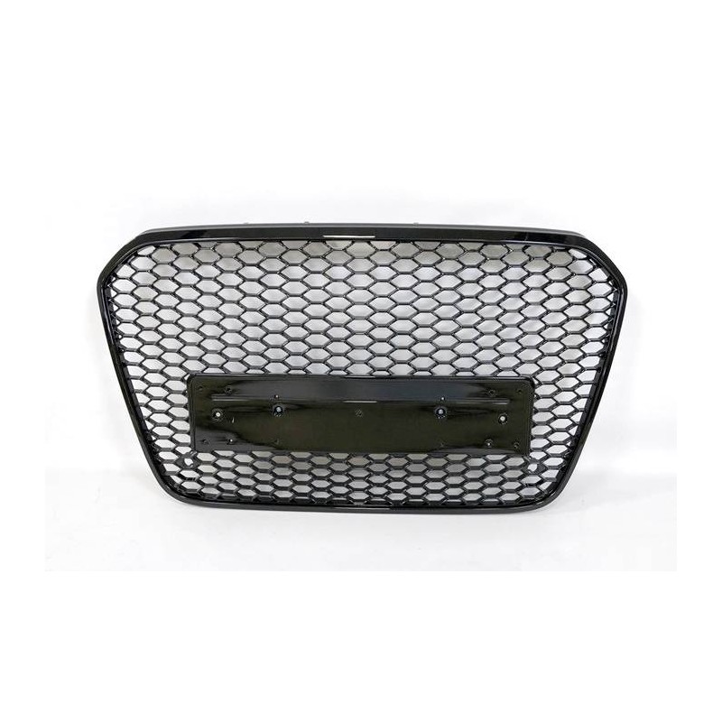 FRONT GRILL AUDI A6 11-15 LOOK RS6 BLACK