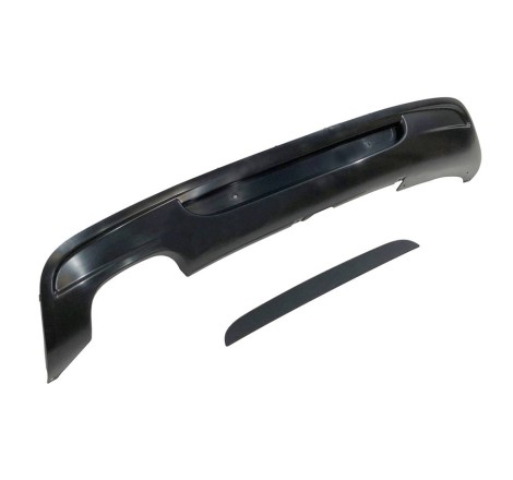 Difusor Trasero BMW E82 / E88 07-11 1 Salida doble Look M-Tech