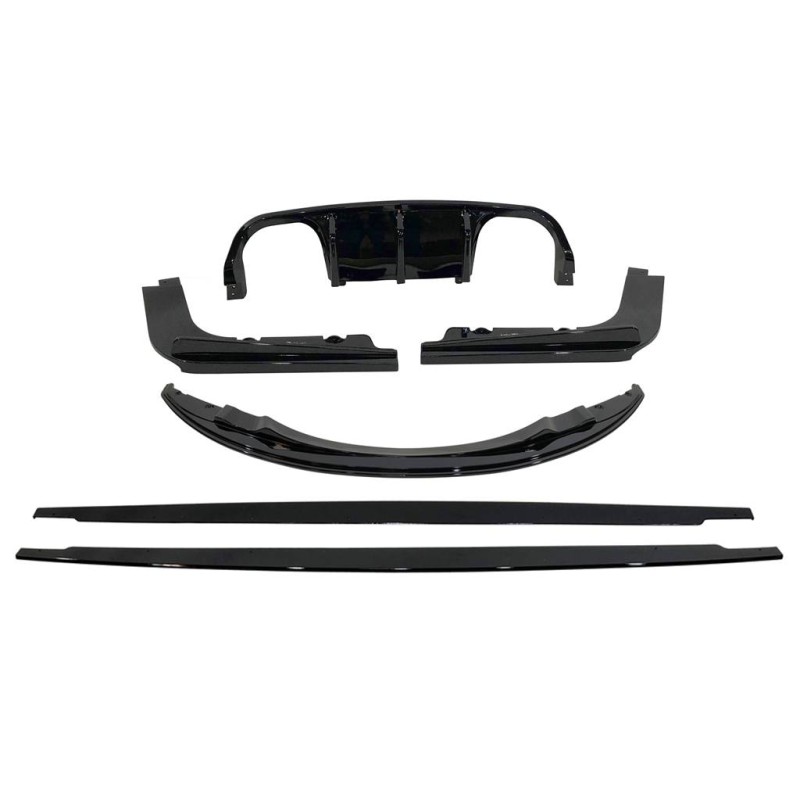 Kit Estetici BMW E92 / E93 Look M3 Nero lucido