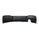 Rear Diffuser BMW F20 / F21 12-14 Look M-Performance 1 Exhaust Double Glossy Black