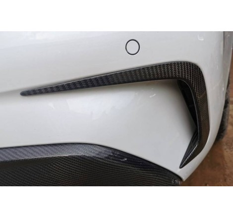 Toma De Aire Paragolpes trasero BMW G20 Look MTECH Carbono