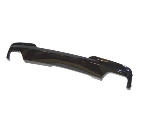 Difusor Trasero BMW F10 / F11 12-16 2 Salidas doble Brillante Negro