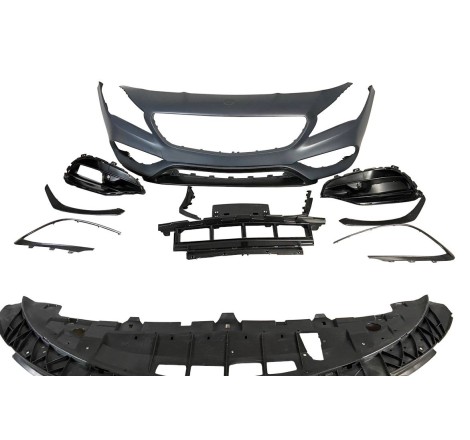 Front Bumper Mercedes W117 13-15 4D / SW Look AMG A45