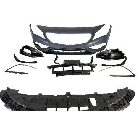 Paragolpes Delantero Mercedes W117 16-18 4P / SW Look AMG A45