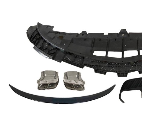 Kit Carrocería Mercedes W117 2016-2018 LCI 4P Look AMG A45