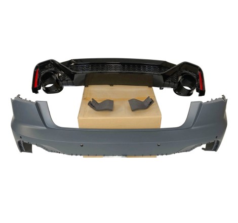 Rear Bumper Audi A6 C8 Look RS6