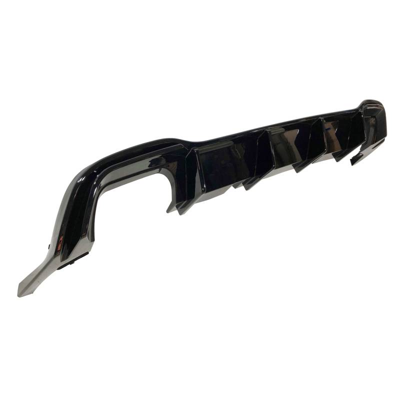 Diffusore Spoiler Posteriore Opaco Nero Per VW Golf 6 2008-2012 - Foto 3