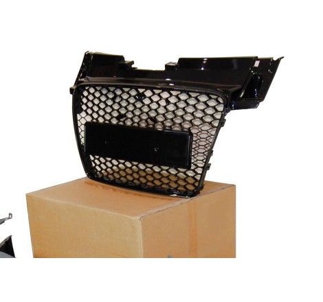 Front Bumper Audi TT 06-14 8J Look RS Spoiler Look Carbon Fiber