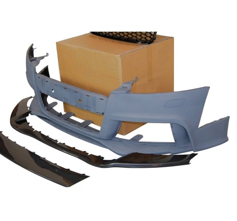 Front Bumper Audi TT 06-14 8J Look RS Spoiler Look Carbon Fiber