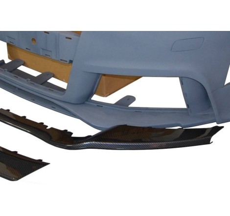 Front Bumper Audi TT 06-14 8J Look RS Spoiler Look Carbon Fiber