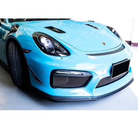 Front Bumper Porsche Cayman 981 / Boxter look GT4 13-16