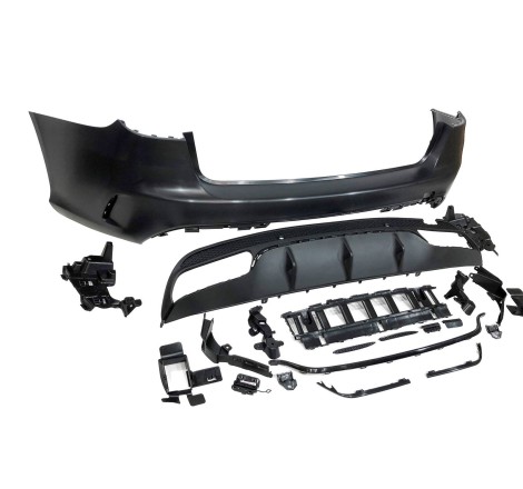 Paragolpes Trasero Mercedes W205 SW Look C63
