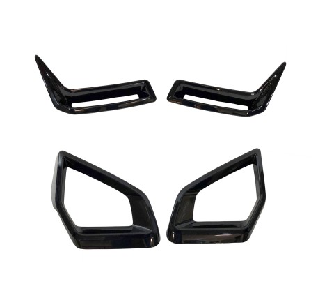 Front Splitters BMW G05 X5 / G18 LCI Glossy Black Front Splitters BMW G05 X5 / G18 LCI Glossy Black