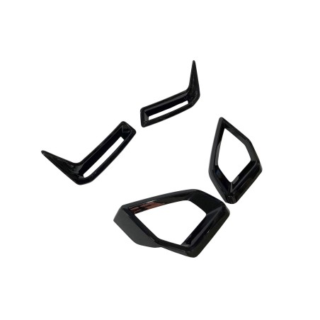 Splitters Anteriore BMW G05 X5 / G18 LCI Nero lucido